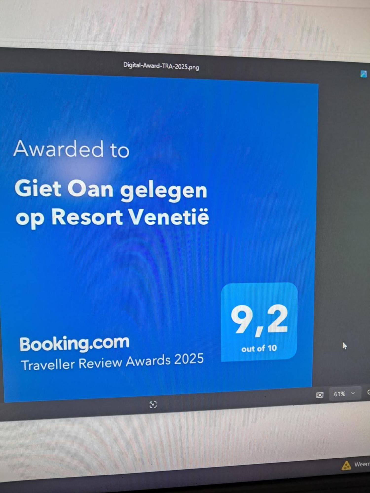 Giet Oan Gelegen Op Resort Venetie Giethoorn Exterior photo